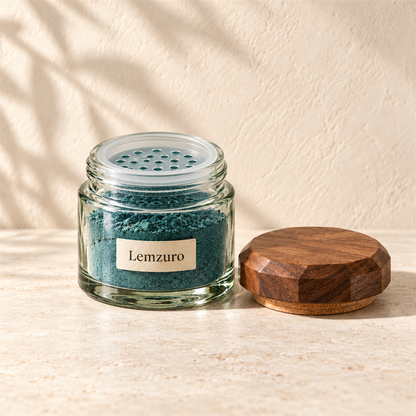 Lemzuro Fine Pigment Shaker Jar main textile view